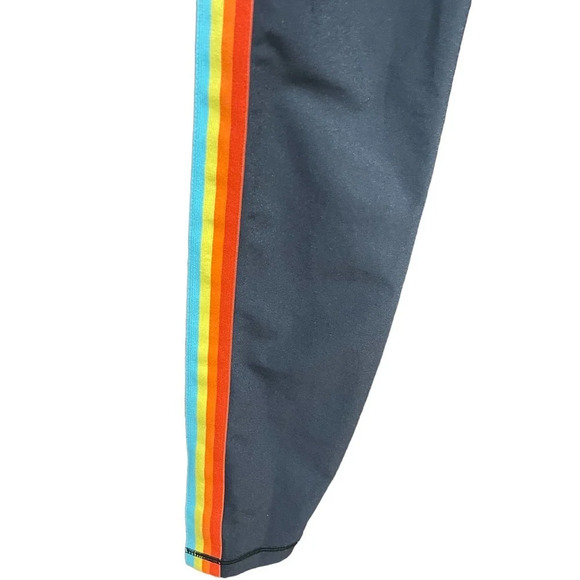 Spiritual Gangster Essential High Waist Rainbow Striped Leggings Black Size XS‎ - Picture 5 of 11